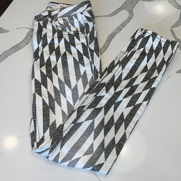 NWOT Isabel Marant Etoile Black Paro Print Skinny Jeans - Picture 3 of 9